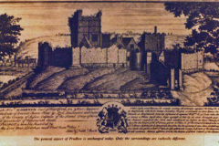 1488-Old-print-of-Prudhoe-Castle-South-View